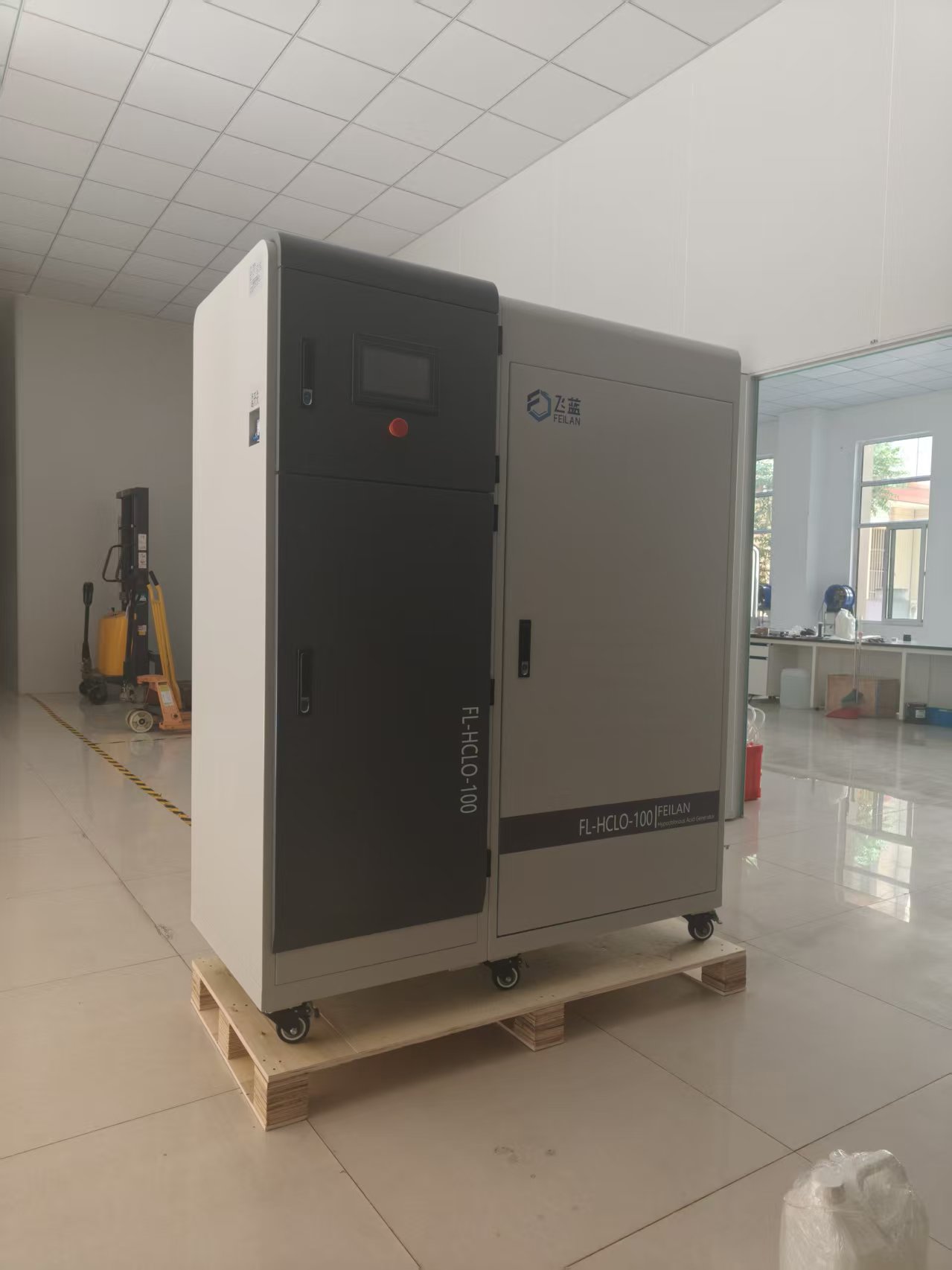 客戶定制款機型次氯酸發生器用于食品殺菌消毒保鮮